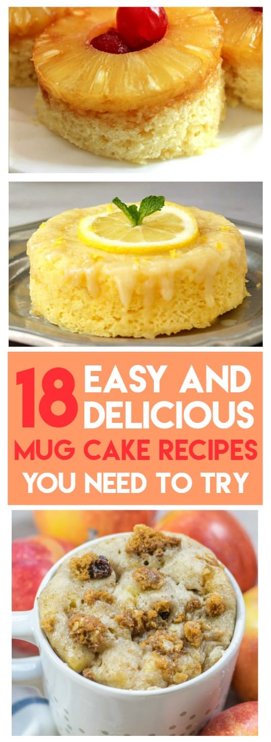 easy delicious mug cake recipes