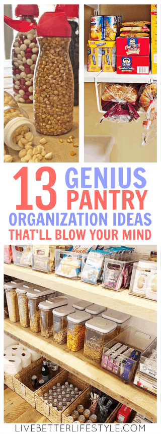 genius pantry organization ideas