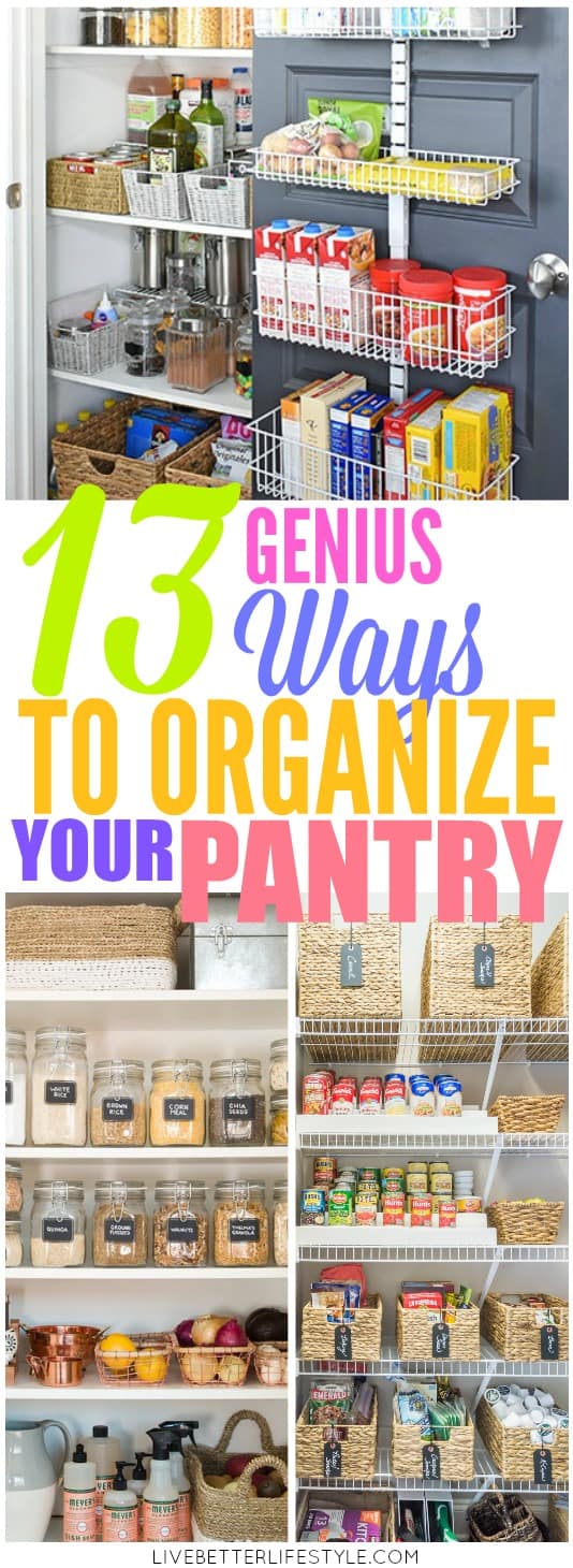 genius pantry organization ideas