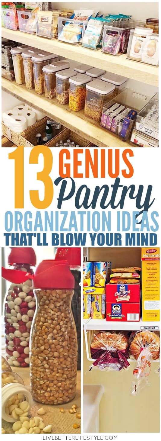 genius pantry organization ideas