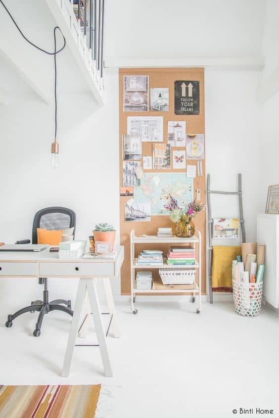 brilliant home office wall organization ideas