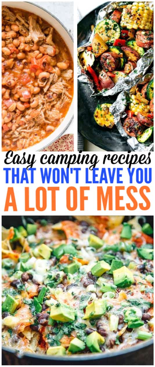 easy camping recipes that anyone can make