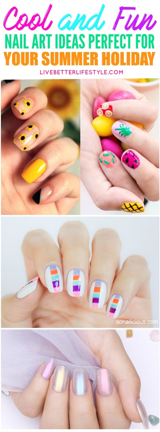 DIY summer nail art ideas