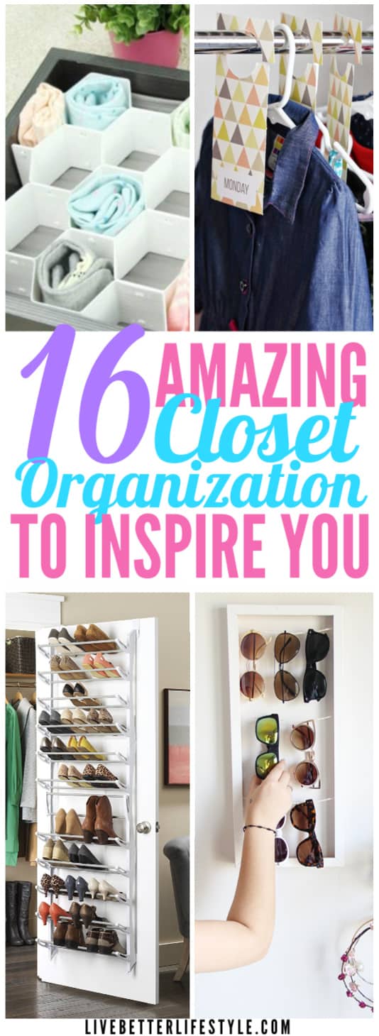 mind-blowing hacks to organize your closet