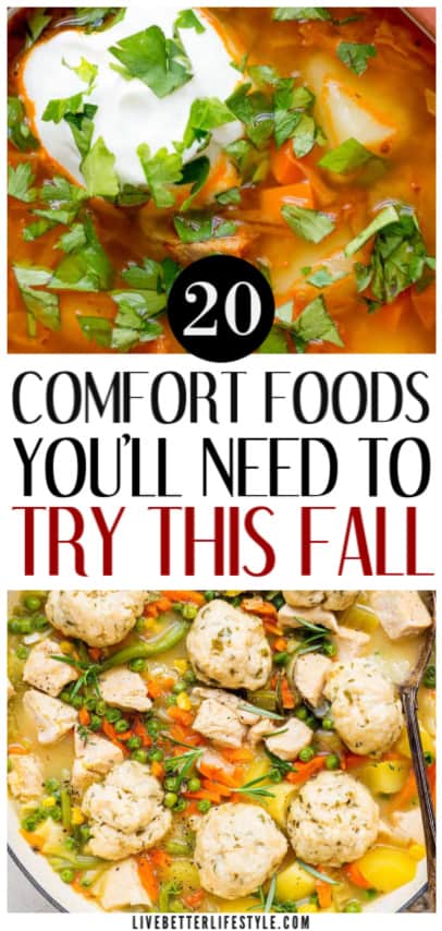 comforting autumn recipes