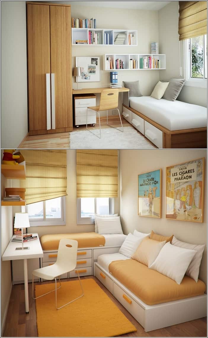small bedroom ideas for tiny apartment